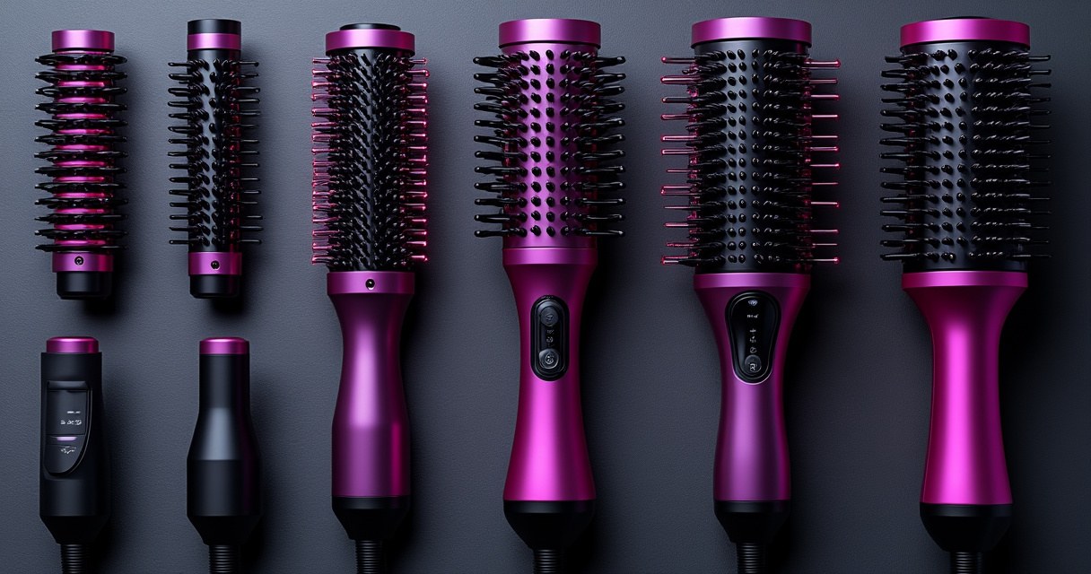 Profi-Airstyler mit mehreren Aufsätzen